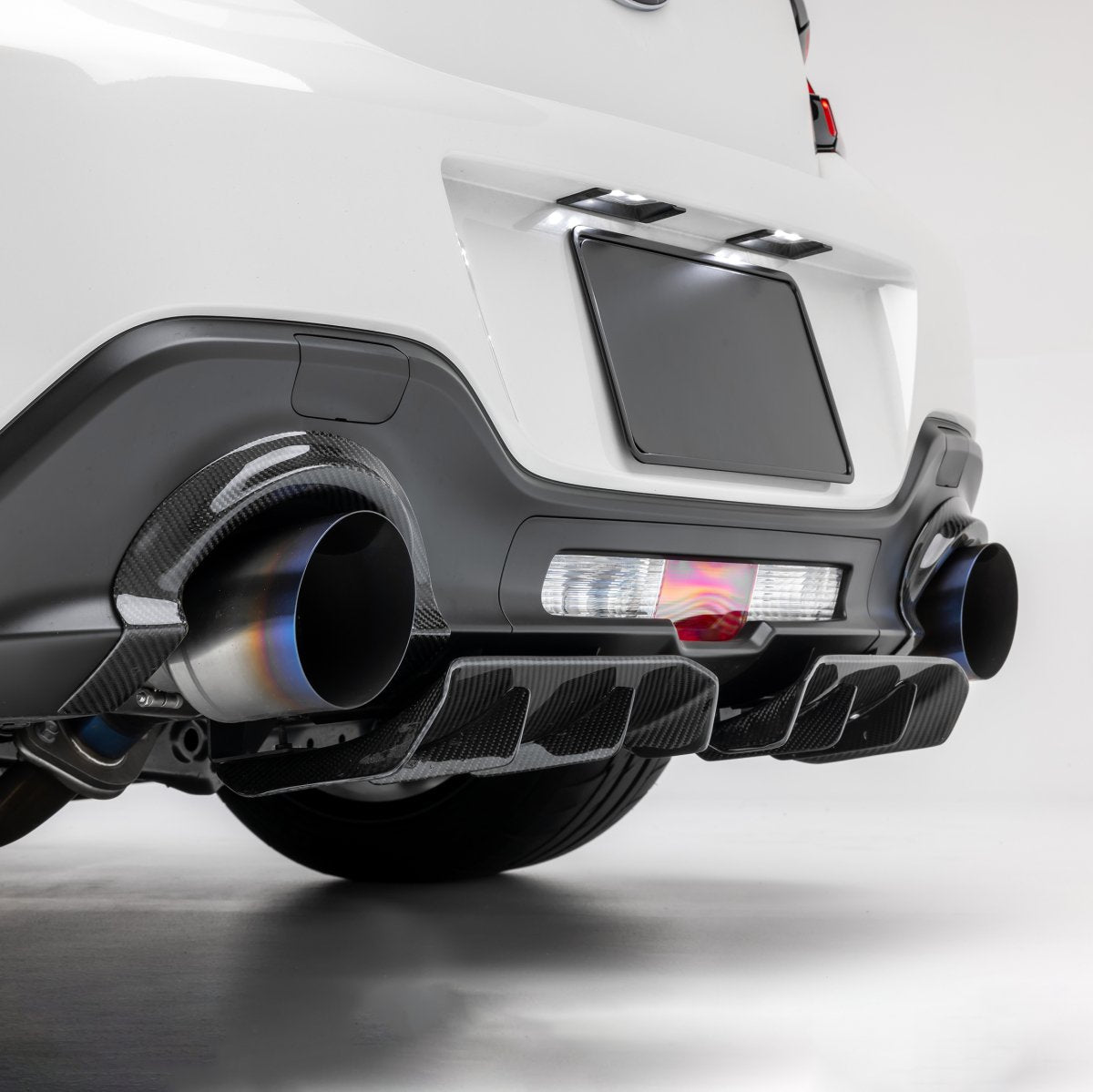 Compressive Tuning Black Series Carbon Fiber Rear Diffuser (REAR): Subaru BRZ 2022 - 2024 & Toyota GR86 2022 - 2024