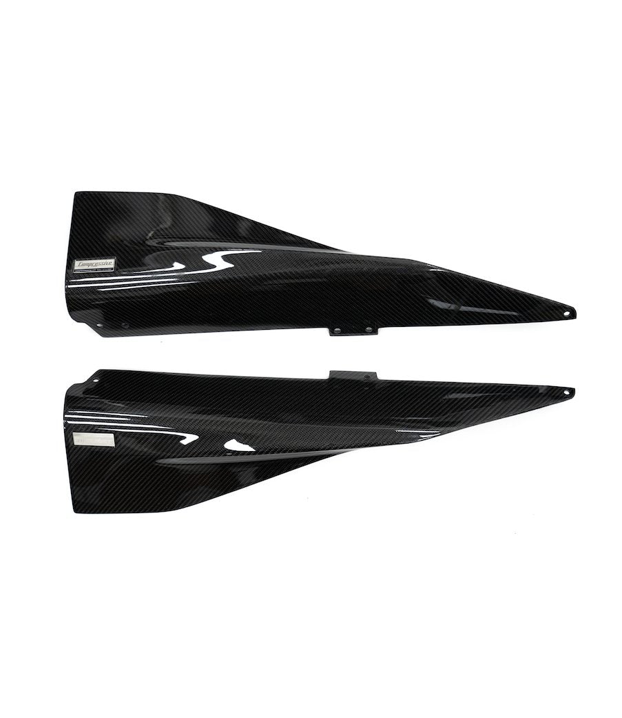 Compressive Tuning Black Series Carbon Fiber Side Skirt Extensions: Subaru BRZ 2022 - 2024 & Toyota GR86 2022 - 2024