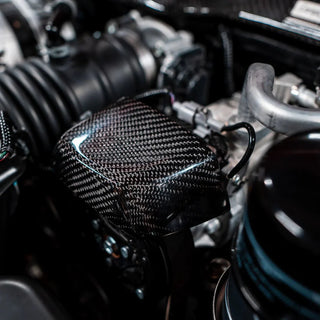 Compressive Tuning Carbon Fiber Intake Manifold Cover w/ Pulley Cover Addon: Subaru BRZ 2022+ & Toyota GR86 2022+