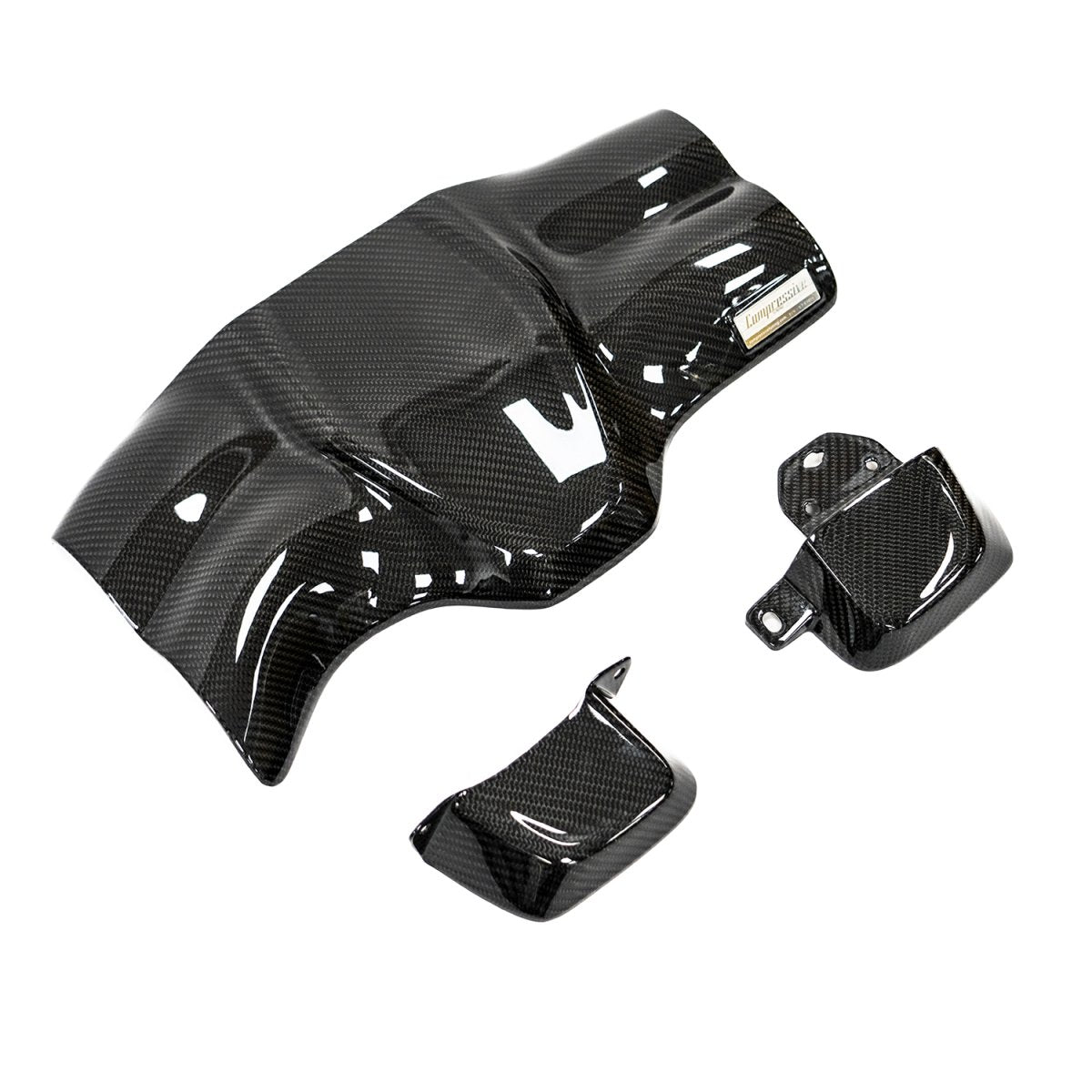 Compressive Tuning Carbon Fiber Intake Manifold Cover w/ Pulley Cover Addon: Subaru BRZ 2022+ & Toyota GR86 2022+