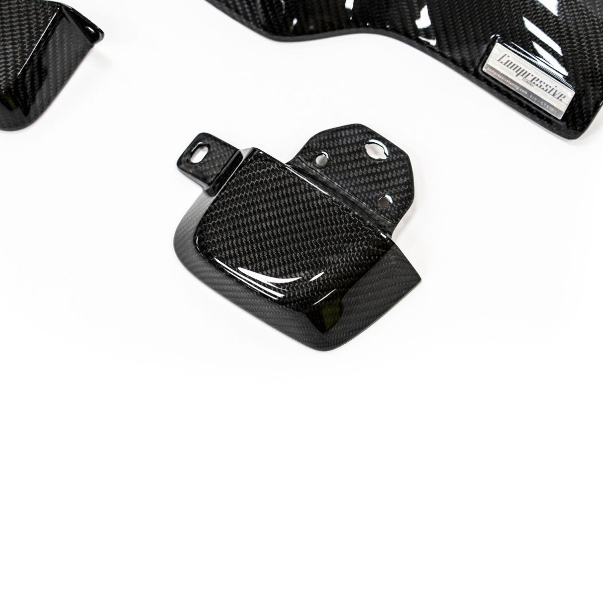 Compressive Tuning Carbon Fiber Intake Manifold Cover w/ Pulley Cover Addon: Subaru BRZ 2022+ & Toyota GR86 2022+