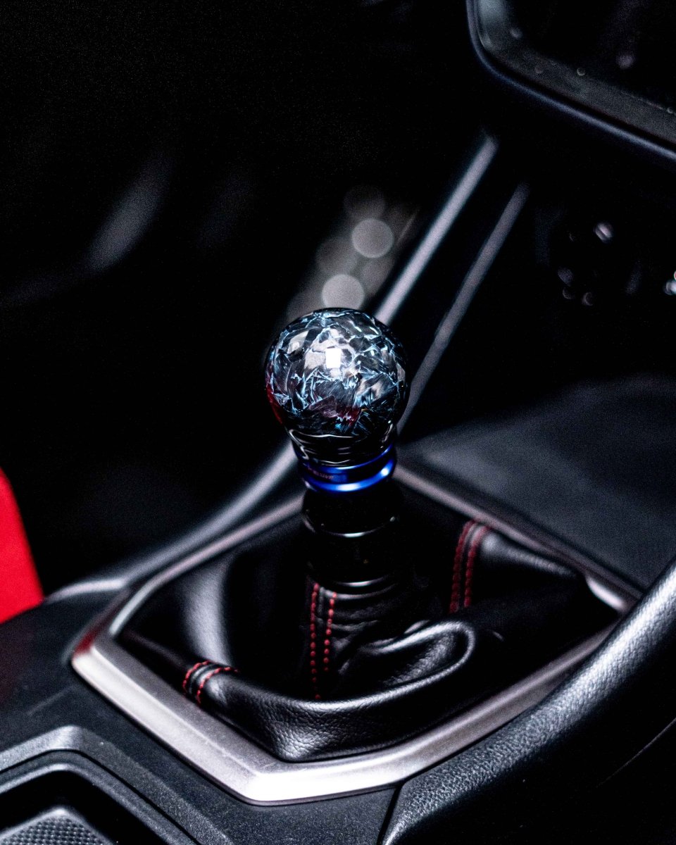 Compressive Tuning Blue Carbon Fiber Shift Knob: Subaru BRZ 2013 - 2020