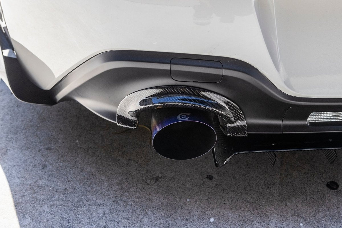 Compressive Tuning Carbon Fiber Exhaust Heat Shield Pair: Subaru BRZ 2022 - 2024