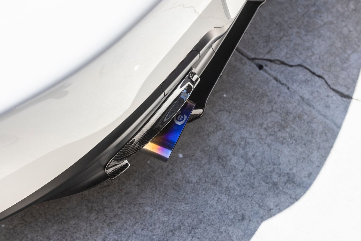 Compressive Tuning Carbon Fiber Exhaust Heat Shield Pair: Subaru BRZ 2022 - 2024