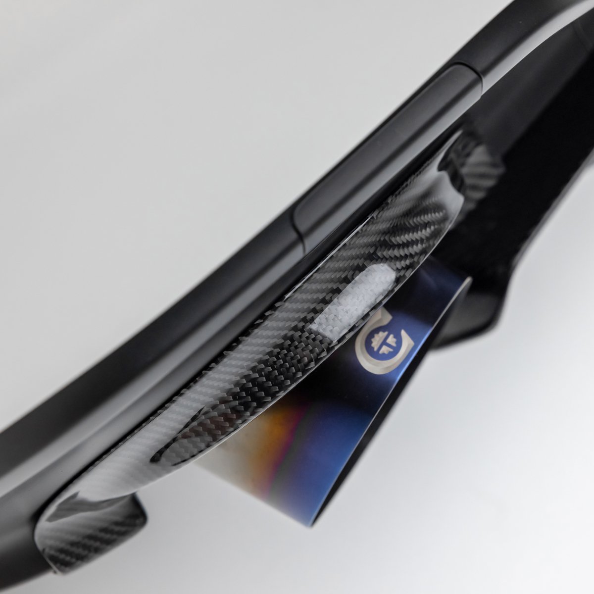 Compressive Tuning Carbon Fiber Exhaust Heat Shield Pair: Subaru BRZ 2022 - 2024