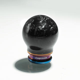 Compressive Tuning Titanium Series Forged Carbon Fiber Shift Knob: Subaru BRZ