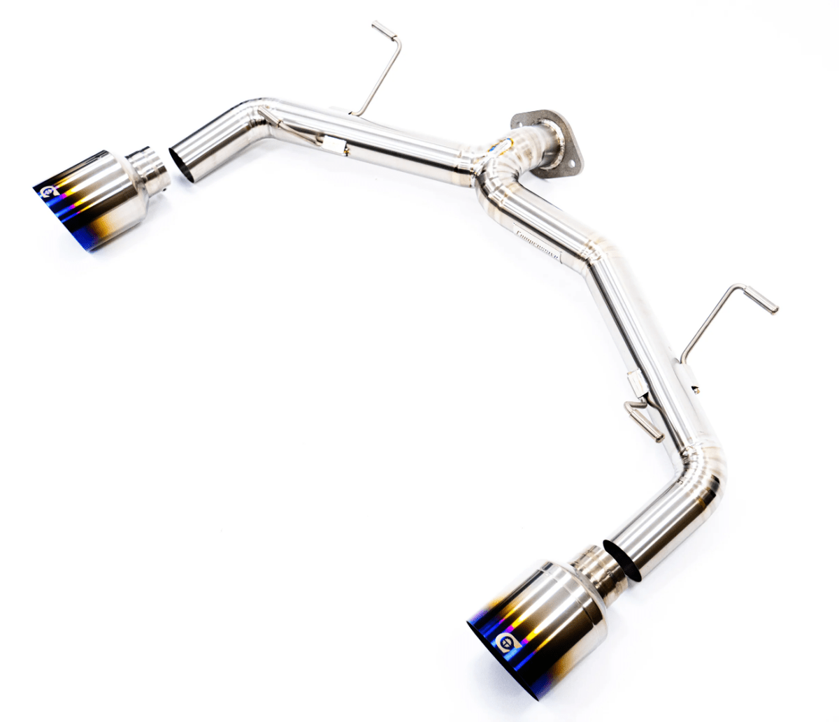 Compressive Tuning Ti-R Titanium Axle Back Exhaust: Subaru BRZ 2022 - 2024 & Toyota GR86 2022 - 2024