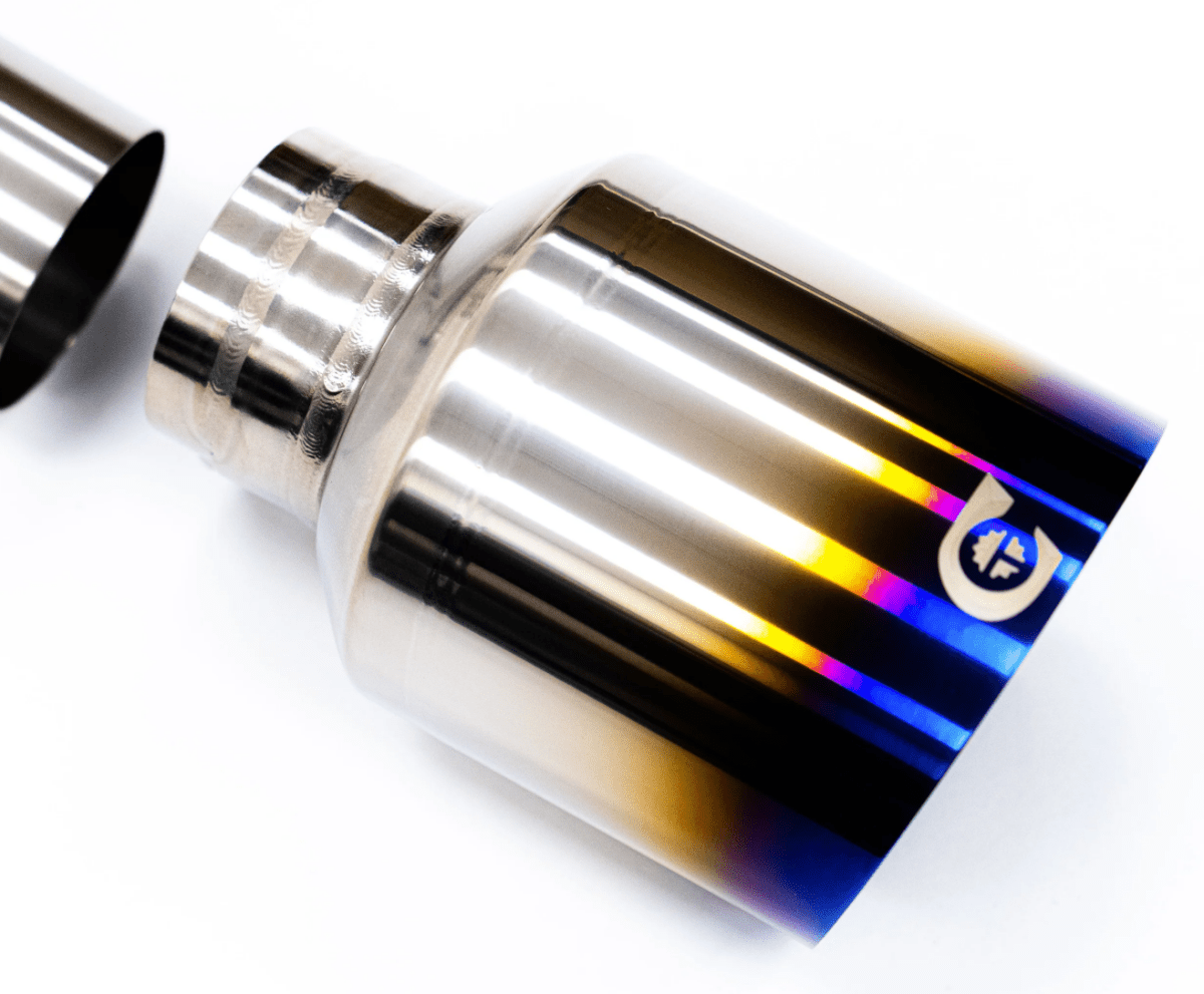 Compressive Tuning Ti-R Titanium Axle Back Exhaust: Subaru BRZ 2022 - 2024 & Toyota GR86 2022 - 2024