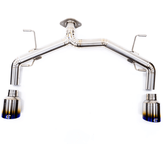 Compressive Tuning Ti-R Titanium Axle Back Exhaust: Subaru BRZ 2022 - 2024 & Toyota GR86 2022 - 2024