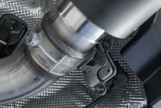 MBRP Cat Back Exhaust System (Active Profile w/ Carbon Fiber Tips): Toyota GR Supra 3.0L Turbo 2020 - 2024