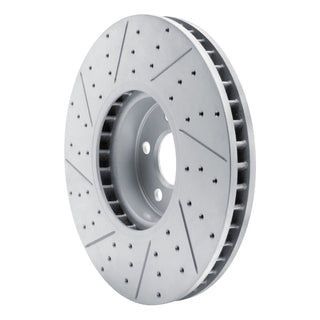 DFC Drilled & Slotted Geoperformance Rotor (LEFT FRONT): Toyota GR Supra (20-26)