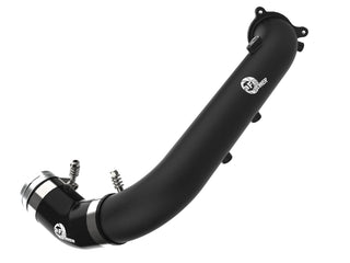AFE BladeRunner Hot Charge Pipe (Black): Toyota GR Supra 2.0L Turbo 2021 - 2024