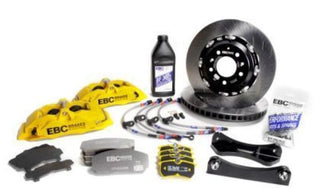 EBC Apollo-6 Calipers 355mm Rotors Front Big Brake Kit - Yellow: Subaru BRZ / Toyota GR86 2022 - 2026