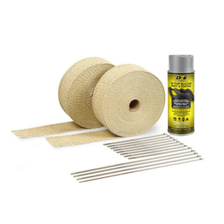 DEI Automotive Exhaust and Header Glass Fiber Wrap Kit: Fits Most Models
