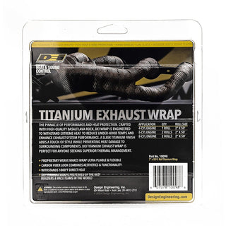 DEI Exhaust Wrap: Fits Most Models 2 Inches Wide X 50 Feet Long