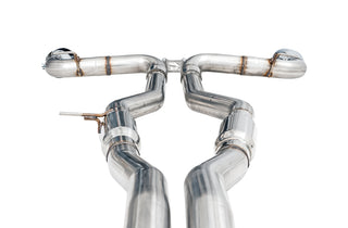 AWE Resonated Track Edition Cat-Back Exhaust (Polished Tips): Toyota GR Supra 3.0L Turbo 2020 - 2024