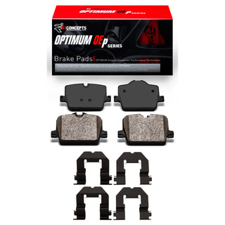 R1 Concepts R1 Optimum OE Pads & Hardware Kit: Toyota GR Supra (20-26) (2551-2221-01)