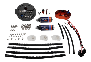 DeatschWerks 20-24 A90/91 Toyota Supra/G8X BMW M3/M4 Fuel Pump Module w/Dual DW420s