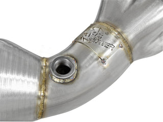 AFE Twisted Steel Long Tube Header w/Cat: Scion FRS (13-16) / Subaru BRZ (13-20) / Toyota 86 (17-20) 2.0L