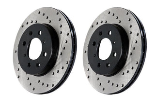 StopTech Drilled Sport Brake Rotor: BRZ/FR-S/86/GR86
