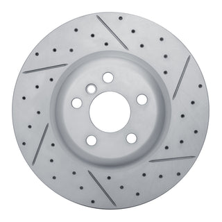 DFC Drilled & Slotted Geoperformance Rotor (REAR RIGHT): Toyota GR Supra (20-26)