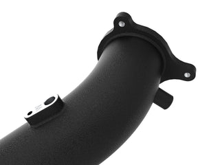 AFE BladeRunner Hot Charge Pipe (Black): Toyota GR Supra 2.0L Turbo 2021 - 2024