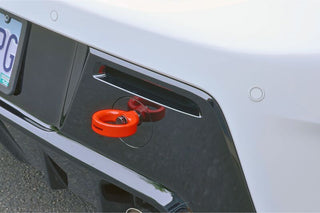 Perrin Performance Rear Tow Hook - Red: Toyota GR Corolla 2023 - 2026