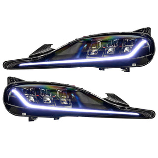 Oracle 20-21 Toyota Supra GR RGB+A Headlight DRL Kit - ColorSHIFT w/ BC1 Controller