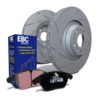 EBC S2 Brake Pads and Rotors Kit (FRONT): Toyota GR Supra 2.0L 2020 - 2026