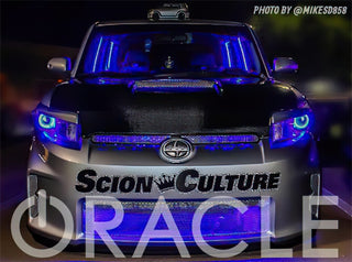 Oracle LED Headlight Halo Kit - Green: Scion xB2 2008 - 2010