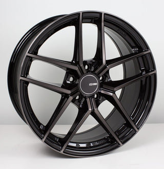 Enkei TY5 Black w/ Dark Tinted Spoke Faces & Lip Ring 18x8.5 | 5x100 (498-885-8045MBM)