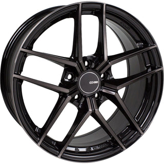 Enkei TY5 Black w/ Dark Tinted Spoke Faces & Lip Ring 18x9.5 | 5x114.3 (498-895-6530MBM)