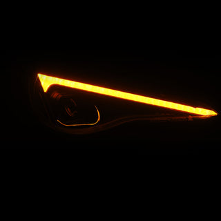 AlphaRex LUXX-Series LED Projector Headlights - Sequential Signal/DRL - Black: Scion FR-S / Subaru BRZ / Toyota 86 2013 - 2021