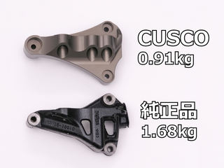Cusco 23-25 Toyota GR Corolla Light Weight Engine Mount Bracket - Billet Aluminum