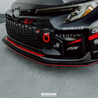 Seibon 2023+ Toyota GR Corolla MB-Style Carbon Fiber Front Lip