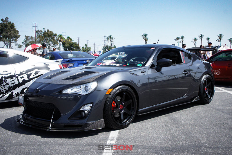 Seibon VT Carbon Fiber Hood: Scion FRS (13-16) / Subaru BRZ (13-20) / Toyota 86 (17-20) 2.0L