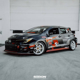 Seibon 2023+ Toyota GR Corolla MB-Style Carbon Fiber Front Lip