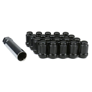 FactionFab Closed End Black Lug Nuts 12x1.25: Scion FR-S / Subaru BRZ / Toyota 86 / GR86 2013 - 2026