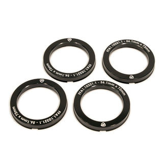 FactionFab Hub Centric Ring Set 73mm to 56.1mm: Scion FR-S / Subaru BRZ / Toyota 86 / GR86 2013 - 2026