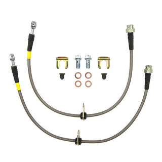 FactionFab Rear Stainless Steel Brake Lines: Scion FR-S / Subaru BRZ / Toyota 86 2013 - 2021