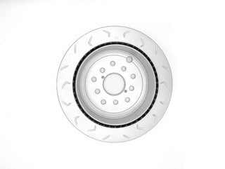 FactionFab Slotted Rear Rotor V2 Dual Drilled: Scion FR-S / Subaru BRZ / Toyota 86 / GR86 2013 - 2026
