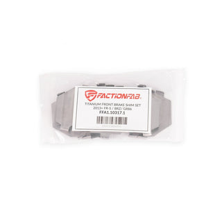 FactionFab Titanium Front Brake Shim: Scion FR-S / Subaru BRZ / Toyota 86 / GR86 2013 - 2026