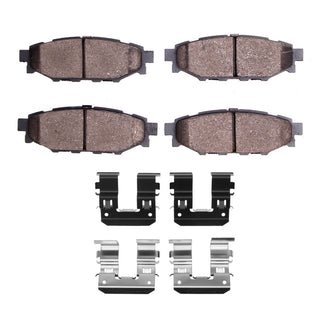 R1 Concepts R1 Performance Sport Pads & Hardware Kit (REAR): BRZ/FR-S/86