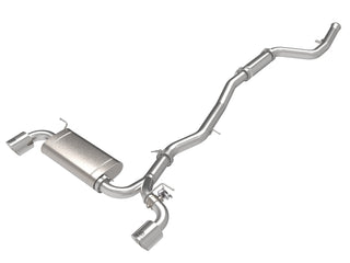 Takeda Cat-Back Exhaust System (w/ Polished Tips): Toyota GR Supra 2.0L Turbo 2021 - 2024