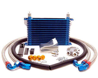GReddy 10-Row Oil Cooler Kit with Shroud: Subaru BRZ (13-20) & Toyota 86 (17-20)