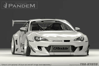 GReddy Pandem Wide Body V3 Side Skirts: Subaru BRZ (13-20) & Toyota 86 (17-20)