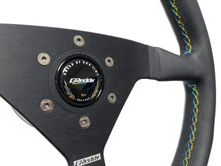 Greddy Steering Wheel Bolt Kit (6-Pieces) Titanium Gold-Raw: Fits Most Models