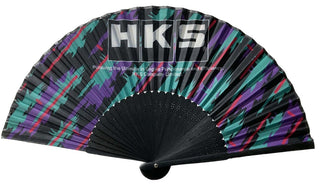 HKS Folding Fan Oil Splash Color: Fits Most Models