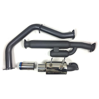 HKS Hi-Power Single Racing Ti-Tip Exhaust: Scion FR-S (13-20), Subaru BRZ (13-20) & Toyota 86 (13-20)