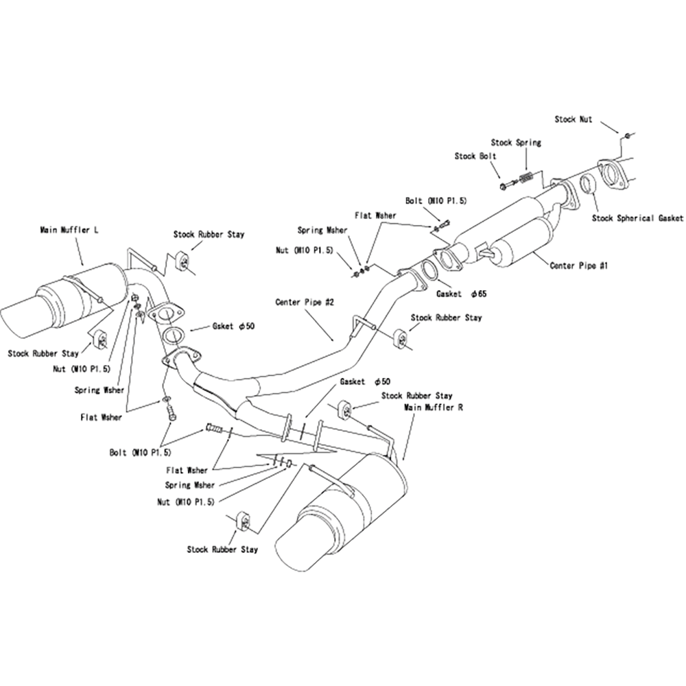 HKS Hi-Power SPEC-L Exhaust: Subaru BRZ (22+) & Toyota GR86 (22+)